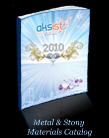 Metal and Stony Materials Catalog